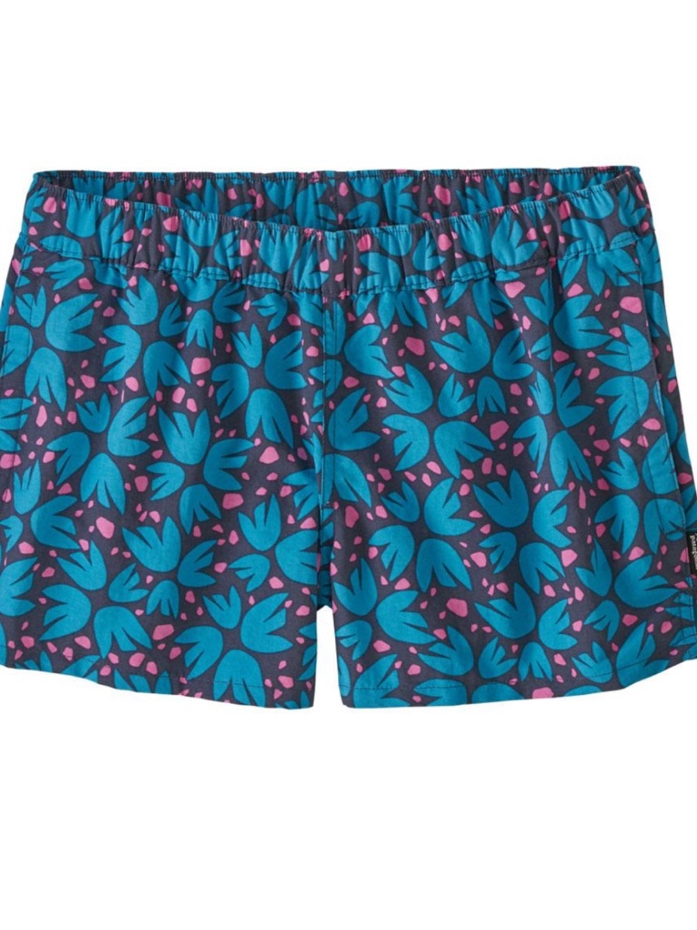 Patagonia Barely Baggies Pollen Confetti/Dolomite Blue - Medium